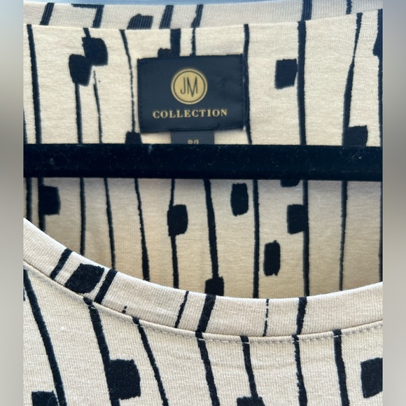 51.JM COLLECTION-Women’s Tunic, 3/4 Sleeve . Size P/L - Picture 7 of 11